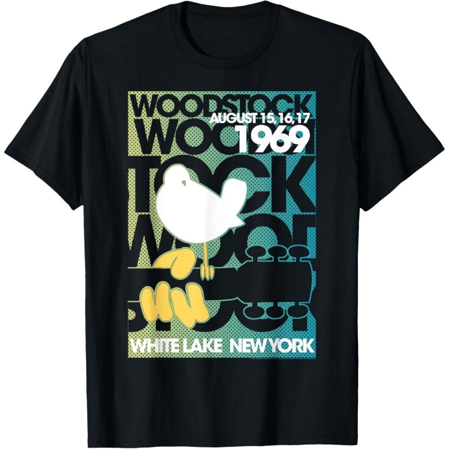 Woodstock - White Lake T-Shirt XXXXXL чёрный