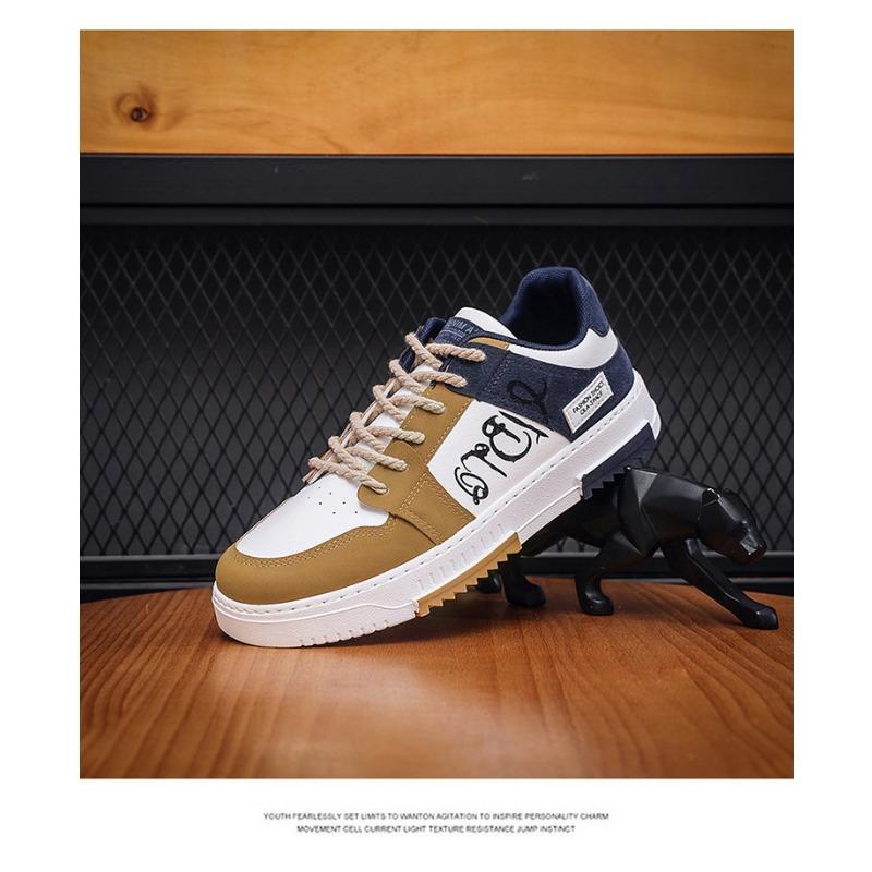 Men's Breathable Canvas Shoes, Versatile Sports Shoes for Male Students, Casual Shoes, Board Shoes