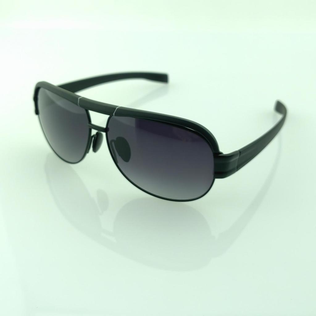 New Men's Large Frame Polarized Aviator Sunglasses with UV Protection - European & American Fashion Metal Design (8985 Series)
