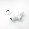 Set Bidet Portatile con Doccetta a Mano Montaggio a Parete Bianco Pistola a Spruzzo Doccia Portatile Rubinetto Risciacquo ad Alta Pressione Spruzzatore Accessori Bagno