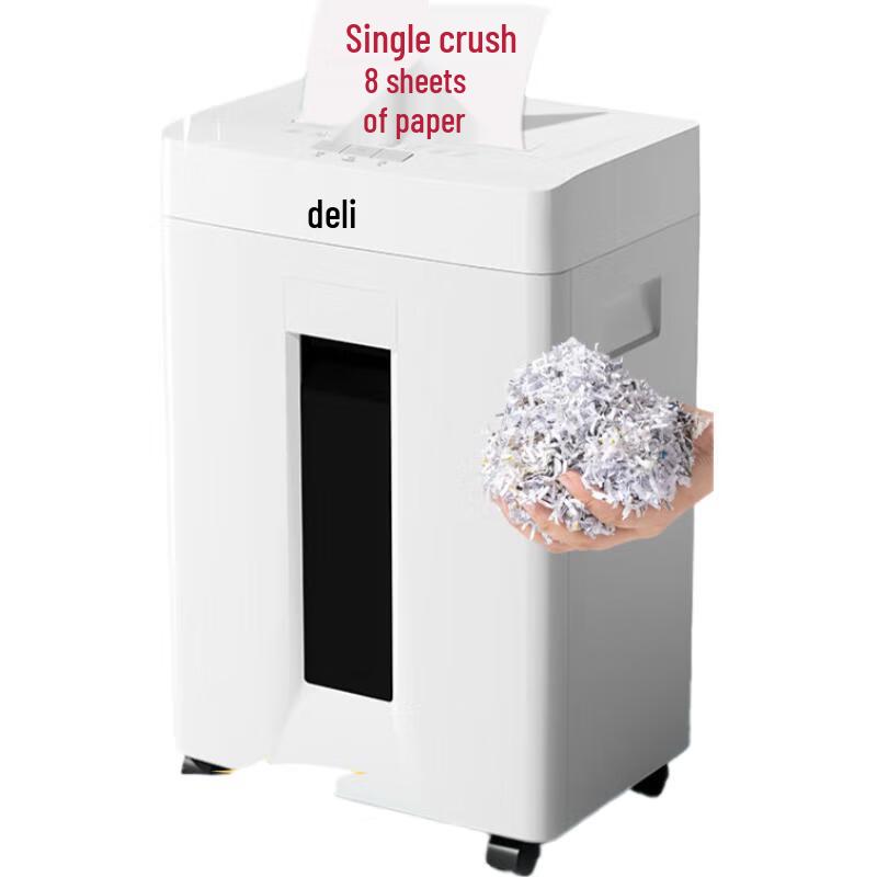 

Deli GA155 High-Security Paper Shredder CN plug (adapter included)