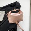 Niche Fashion Bag Women's 2025 New Hand-held High-end Small Square Bag Simple and Versatile Casual Shoulder Bag