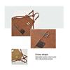 Canvas Work Apron With Adjustable Strap Multi Pockets For Barista Barber Beauty Salon
