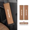 Car Safety Belt Shoulder Protector Pad Leather Seat Belt Cover Accessories For Mercedes Benz AMG A B C E S G Class A180 CLK CLA AU1 F552