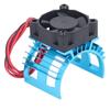 RC Car Motor Cooling Fan with Aluminum Alloy Heatsink for 540 550 3650 3660 3665 Size Brushed