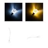 10 Stück LED Deckenleuchte Lampe Spur HO für Sandtisch Übung Deckenlampe für Puppenhaus Schlafzimmer, Küche und Badezimmer