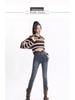 2026 Retro High-Waisted Slimming Skinny Jeans for Women - Elastic Pencil Pants for Autumn/Winter
