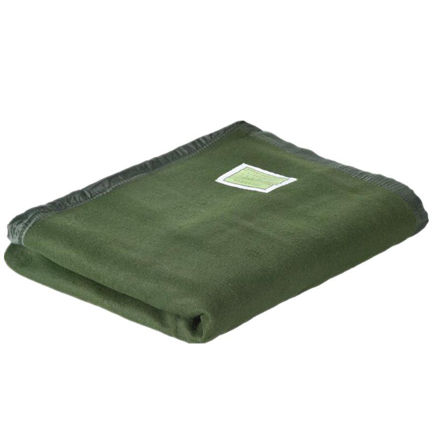 Dark Green Flood Control & Disaster Relief Blanket - Warm, Protective Quilt