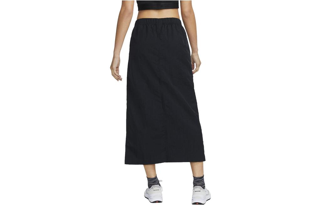 Nike Casual Long Skirt Women's Black DM6249-010