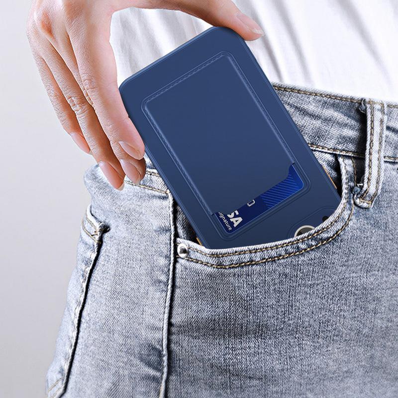 Modische, einfarbige Handyhülle mit Kartensteckplatz für iPhone 16 Pro 15 14 Pro Max 12 13 12 11 Pro XS XR 8 7 Stoßfeste Rückseite