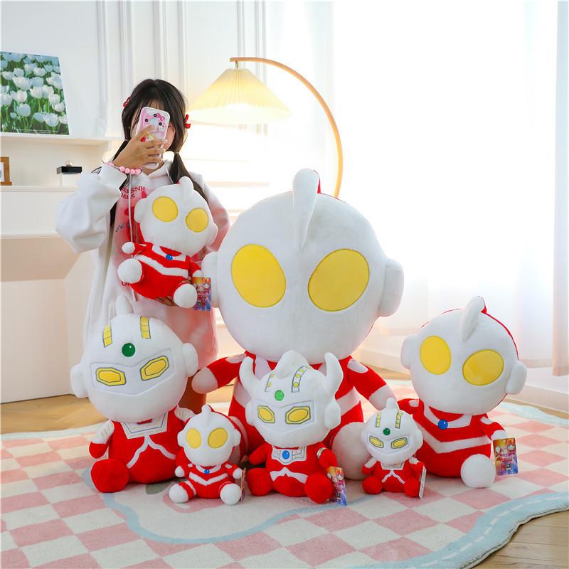 Saiwen Ultraman Sairo Cartoon Plush Toy Stuffed Doll Sleeps Children Doll Gift
