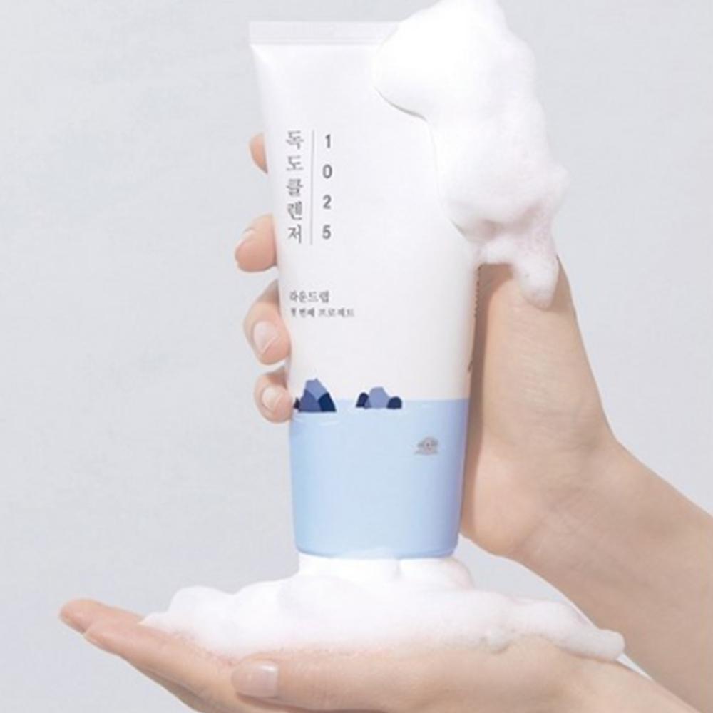 ROUND LAB 1025 Dokdo Cleanser – Tiefseewasser Milder Reinigungsschaum 150ml / 200ml (2 Optionen)