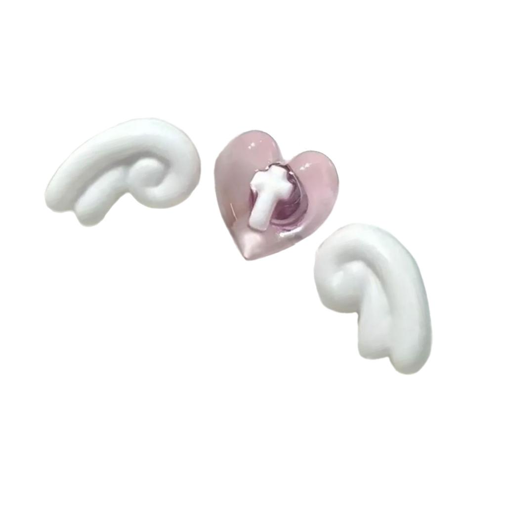 Stylish Wing and Star Cartilage Helix Tragus Studs Earrings Ear Bone Nails Body Jewelry Fashion Ear Accessories