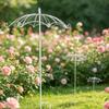 Hollow Out Plant Climbing Frame Umbrella Shape Trellis Flower Rack  Courtyard Decor