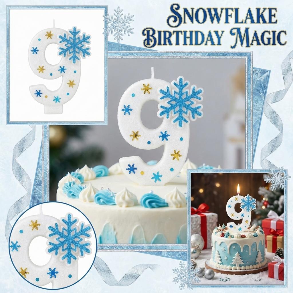 Fashion Cartoon Creative Birthday Candles Party Digital Candles