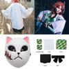 Elegant Demon Slayer Kimetsu No Yaiba Sabito Cosplay Costume High-quality Full Set For Parties