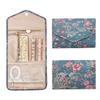 Foldable Portable Travel Jewelry Bag for Necklace Earrings Rings Jewelry Case Organizer Journey Storage Bags for Women Girls