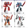 Weijiang Transformation Robot Computron 5IN1 Combine Deformation Toys Scatters Afterburner Nosecone Figure Model Gift