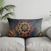 Home Decor Exotic Pattern Rectangle Pillowcase Suitable For Sofa Bedroom Car Pillow Cover Cushion Rectangular Back Cushion