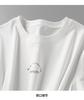 Letter printed round neck short sleeved T-shirt for women in 2026 summer casual versatile pullover top
