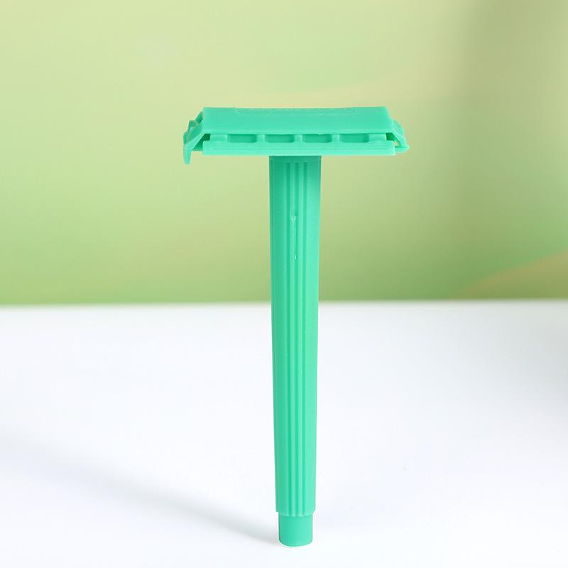 Disposable Double-Sided Manual Razor for Traditional Shaving