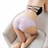 Luxury Women‘s Underwear Sexy Lace Transparent Temptation Briefs Low Waist Hip Hollow T Trousers