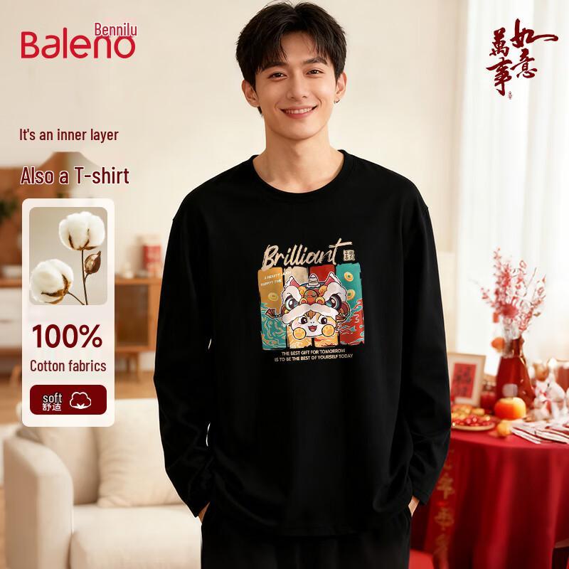 Baleno Men s Year of the Horse Long-Sleeve Graphic Tee 3XL