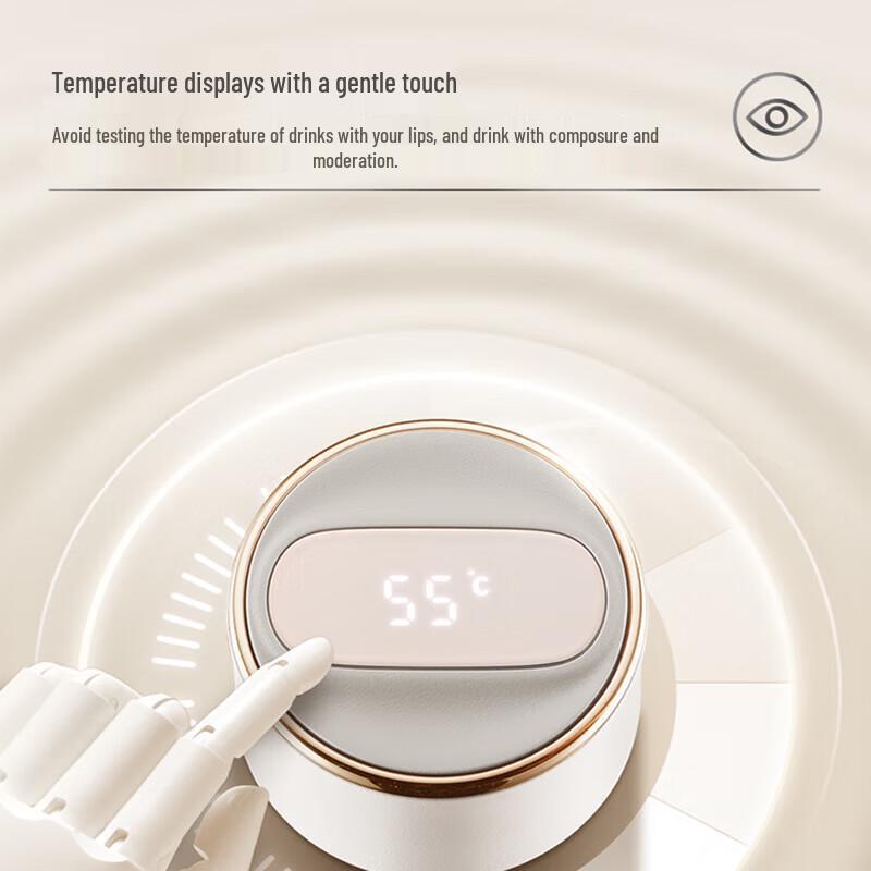 SUPOR 316L Stainless Steel Smart Display Tea Infuser Thermos