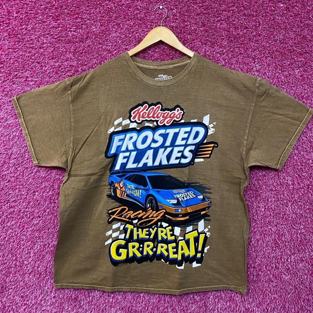 Kelloggs Frosted Flakes Racing They#039;re Great TShirt XL Unisex T-Shirt XXXXL