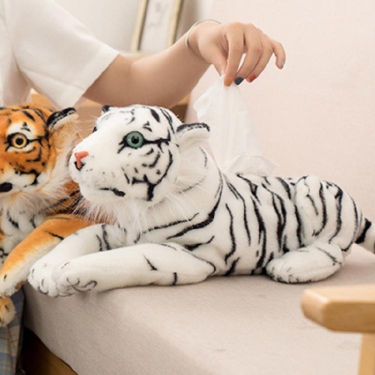 Modern Realistic Tigering Tissue Dispenser PP Cotton Materials Covers for Home and Office and Car Decoration Daily Use