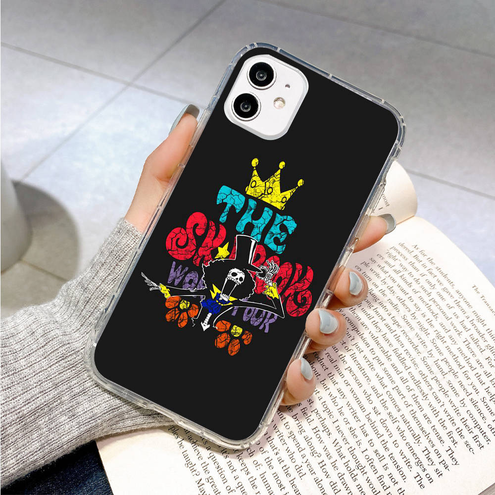 Case for Samsung A04 A14 A23 A34 A54 M23 M33 M52 M53 Realme 10 9 C30S C35 C55 VIVO Y02S Y21 Y51 X80 Pro Transparent Cover WI58 One Piece Member