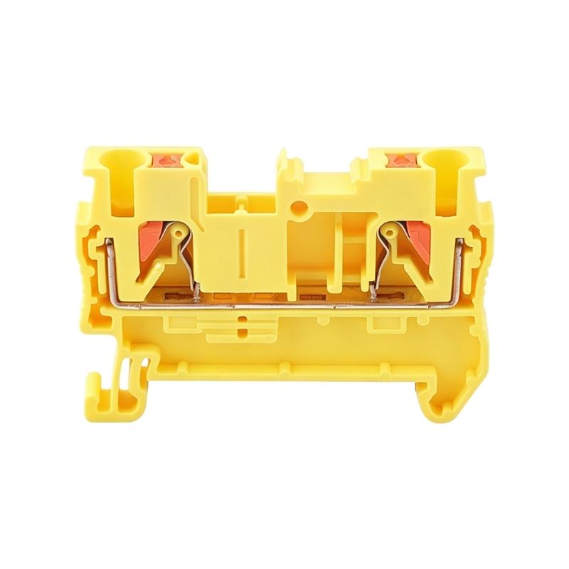 10Pcs Electrical Connect Screwless Terminals Block With Push In Design PT2.5 Cable Connector For Industrial Automation