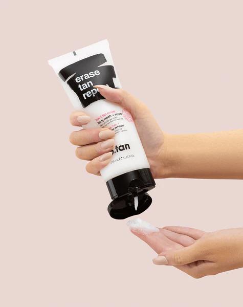 B.tan Erase Tan Repeat Shower Gel + Tan Clearing
