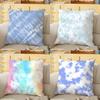 Gradient Tiedye Cushion Cover Soft Durable Reversible Pillow Cover Home  Car MultiScene Daily Comfort Pillowcase
