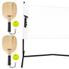 Franklin Sports Pickleball Net 2 and 2 USA Pickleball Approved Black Half-Court - 10' Net, Paddles, X-40 Pickleballs,