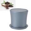 Coffee Dosing Cup Aluminum Alloy Antistatic Coffee Powder Feeder Dosing Cup for 51mm 5300CMm 54mm Portafilter Basket