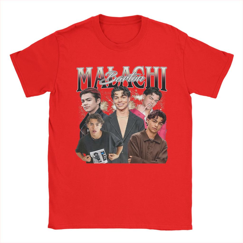 Awesome Malachi Barton T-Shirt for Men Round Collar 100% Cotton T Shirts  Short Sleeve Tees Gift Idea Tops