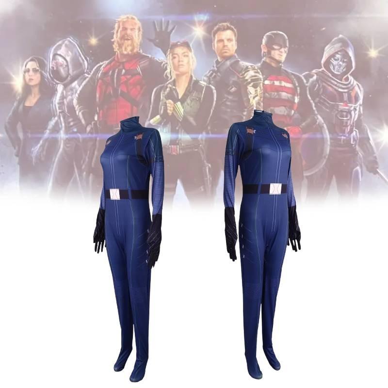 Cosplay Thunderbolts Costumes Role Play Halloween Party Stage Performance Gift