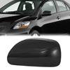 For Toyota For Yaris 2007 2011 Left Side Door Wing Mirror Cover Cap Front Placement Replacement for Vehicle Mirror