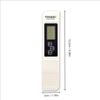 1pc White Handheld TDS Digital Water Tester High Precision Household Purified Tap Water Multifunctional Large Screen Display