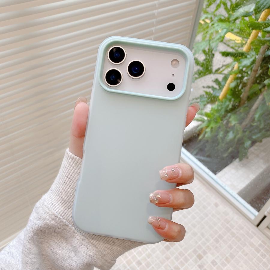 

Шикарный чехол-желе матового конфетного цвета, устойчивый к отпечаткам пальцев и царапинам, мягкий ТПУ чехол для телефона для iPhone 17 16 15 14 13 12 11, защитный чехол iPhone 17 Pro Max мятный