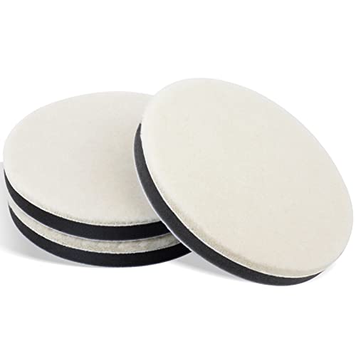 

Полировальный круг 125мм Тонкий Набор из 3 штук Шерстяной круг Принадлежности для автомойки Полировальная паста Полировка Удаление водяных пятен Удаление накипи Удаление пятен от колец r