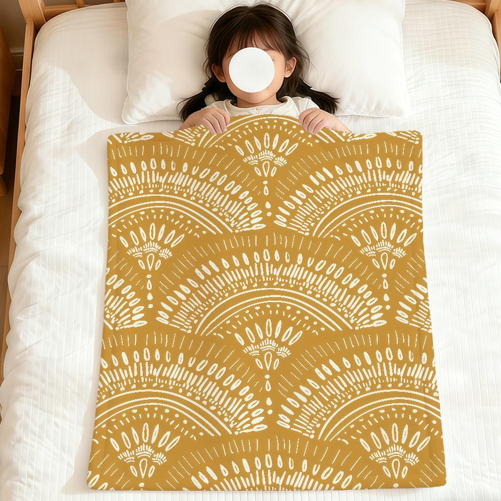 abstract bohemian Eccentric boho soft warm plush blanket for dormitory sofa living room pet hogar bedroom gift nap home Flannel