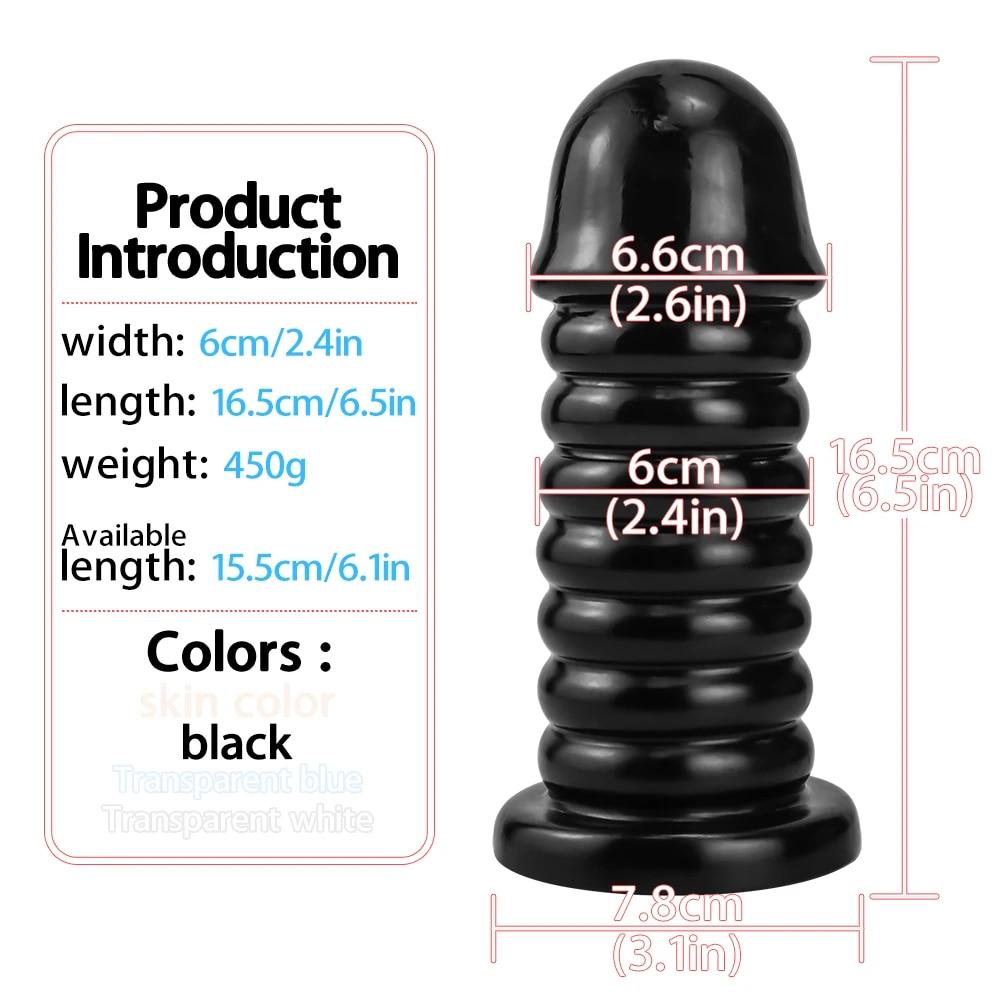 Big Butt Plug Riesiges Anal Spielzeug Große Anus Expansion Prostata Massagegerät Masturbator Erwachsene Sex Spielzeug für Paare Männer Frau homosexuell