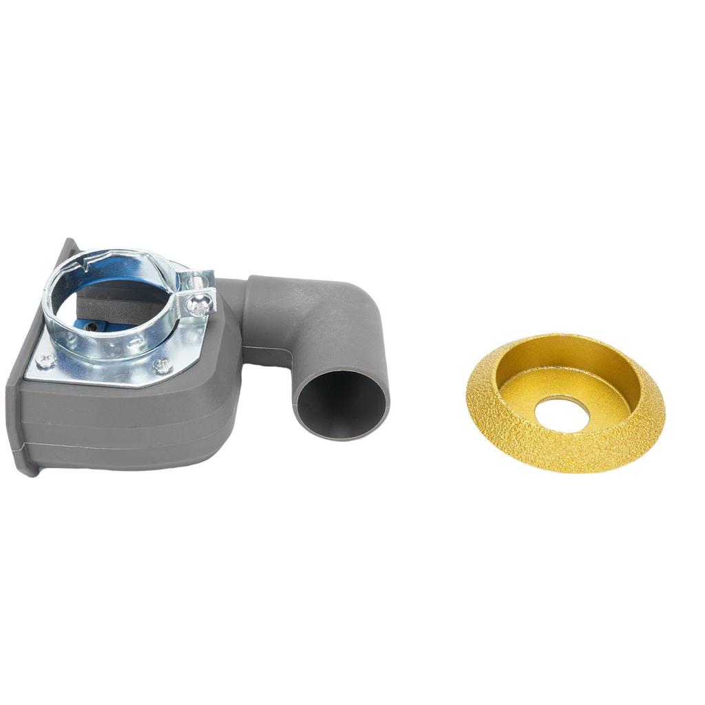 Dust Collector Attachment Fit for 100 115 Angle Grinder 9mm PA66 Angle Grinder Dust Shroud Cover with Grinding Wheel