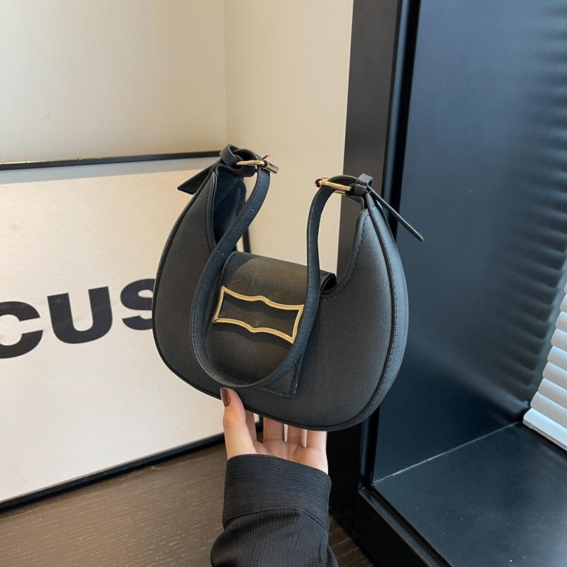 New Moon Bag Women'S Bag Versatile Shoulder Bag Foreign Style Handbag Fashion Single Room Bag