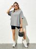 Positive Vitality Sunflower Printed Female Tshirt Harajuku T-Shirts Breathable Short Sleeve Hip Hop Fashion Street Tops Women