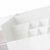 Makeup Organizer Large Capacity Multifunctional Cosmetic Storage Box with Drawers for Countertop Ivory White