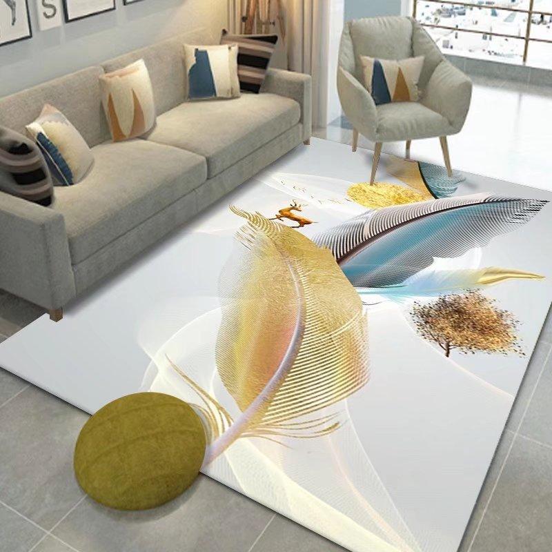 Living Room Carpet Wear-resistant and Dirt Resistant Sofa Coffee Table Household Silent Bedroom Bedside Carpet