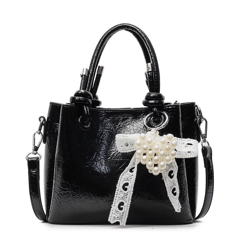 New Portable Bucket Bag Women's Casual Versatile Shoulder Messenger Bag